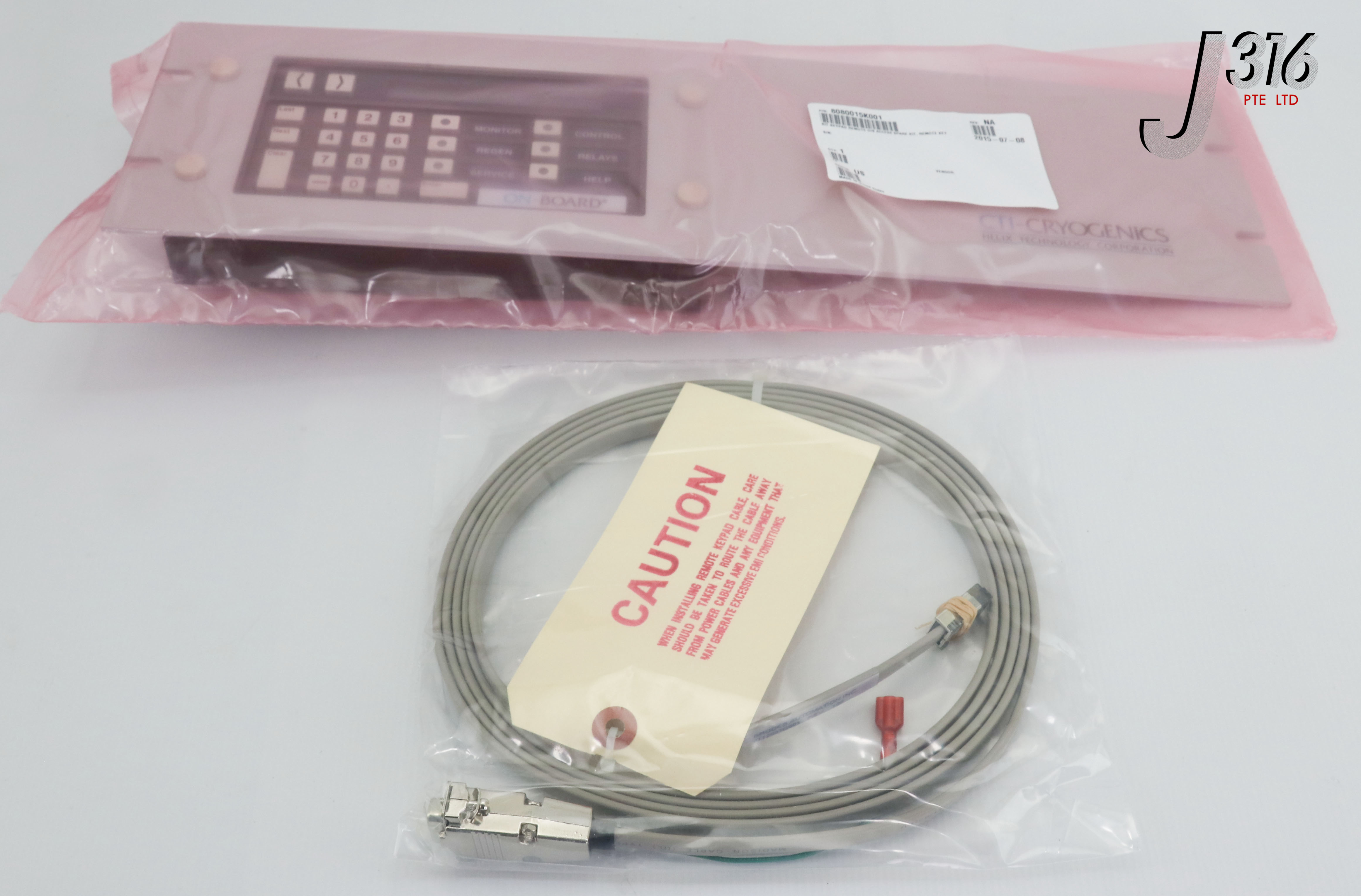 21197 CTI-CRYOGENICS KIT KEYPAD REMOTE O/B ACCESS SPARE KIT, REMOTE KEY ...